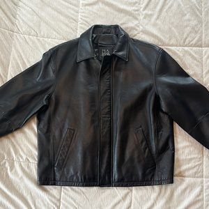 Jos. A. Bank executive leather jacket, in excellent condition.